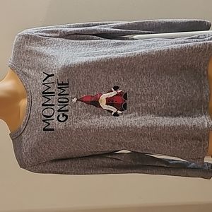 Gnome Christmassy Pajama top size small